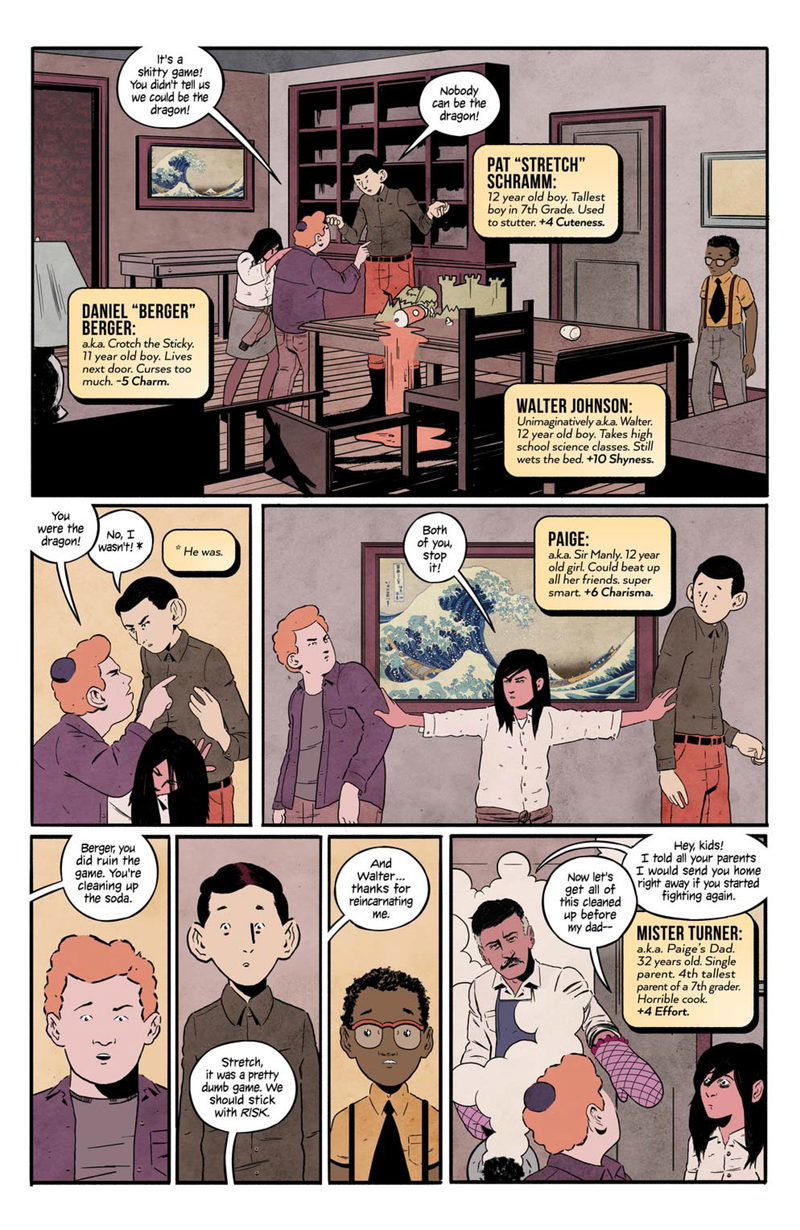 Illustration for article titled Read the First Issue of Kid's Crime Thriller 4 Kids Walk Into a Bank, Here for Free